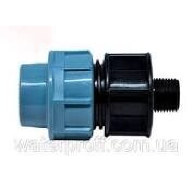 Мута з зовнішньою різбою Unidelta Ду 20 х 3/4"