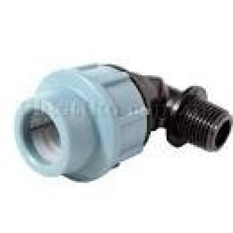 Коліно з  зовнішньою   різбою Unidelta Ду  40 х 1 1/2"