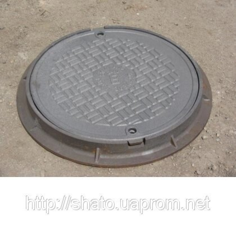 Люки каналізаційні п/п  Тип " Л"  730 х 50 ( кришка 630 х 25 )